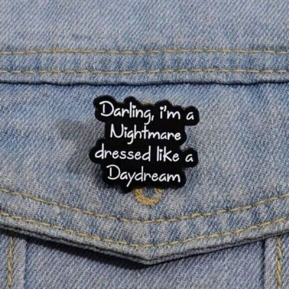 3/20 Darling Nightmare Dressed Daydream Taylor Swift Enamel Pin - Picture 1 of 1